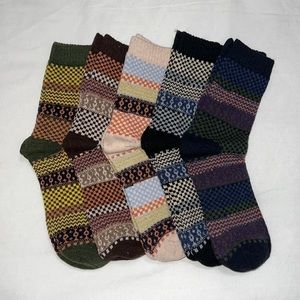 NWT Nordic Socks Set of 5 Classic Collection